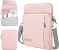 Sleeve Case with Shoulder Strap for Laptop, 13.3-14", Pink