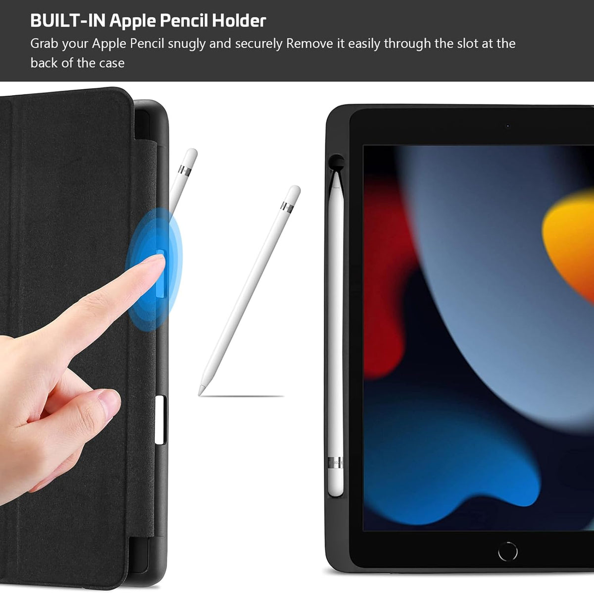 Smart Case for iPad 10.2" (9th/8th/7th Generation) - Black