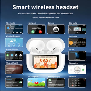 A9 AirBuds ENC/ANC Noise Reduction, Touch Control