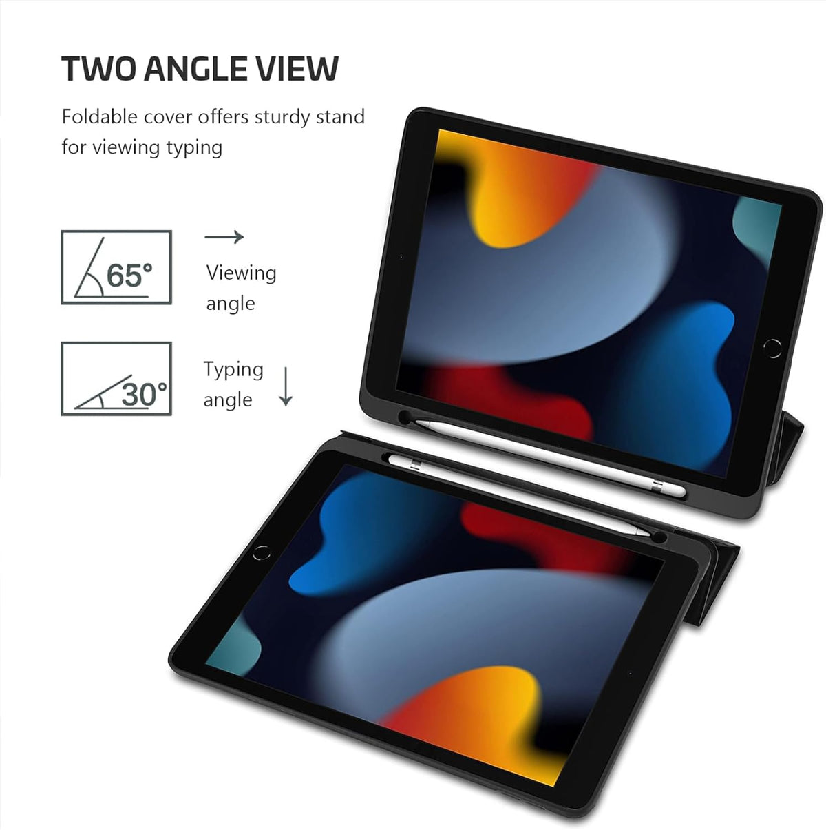 Smart Case for iPad 10.2" (9th/8th/7th Generation) - Black